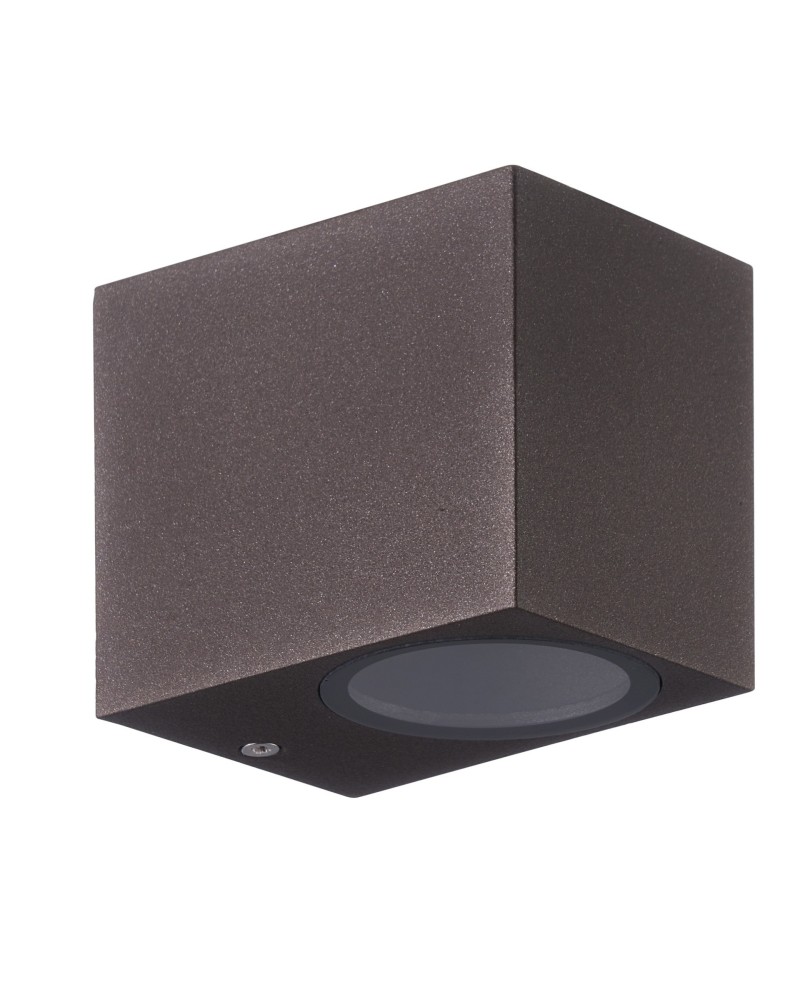 KANDANCHU * APLIQUE EXTERIOR CUAD. 1L*GU10 CORTEN